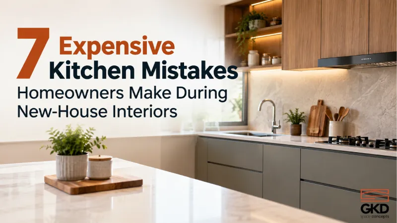 7 Expensive Kitchen Mistakes Homeowners Make During New-House Interiors