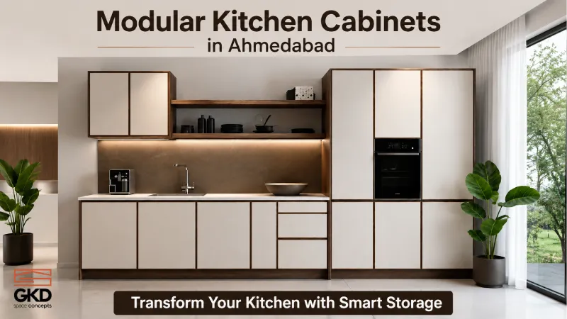 Modular Kitchen Cabinets in Ahmedabad: Transform Your Kitchen with Smart Storage