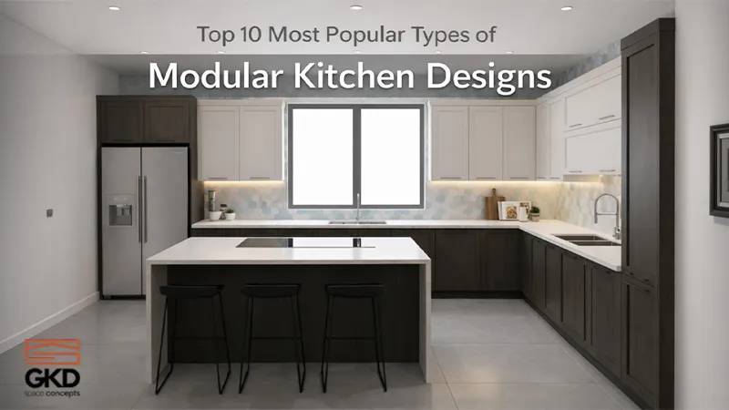 Top 10 Most Popular Types of Modular Kitchen Designs