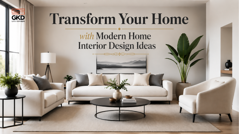 Transform Your Home with Modern Home Interior Design Ideas - GKD Space Concepts blog