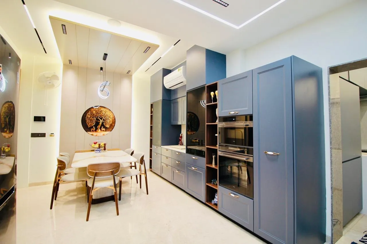 Nobilia German modular kitchen project in Bopal view 2