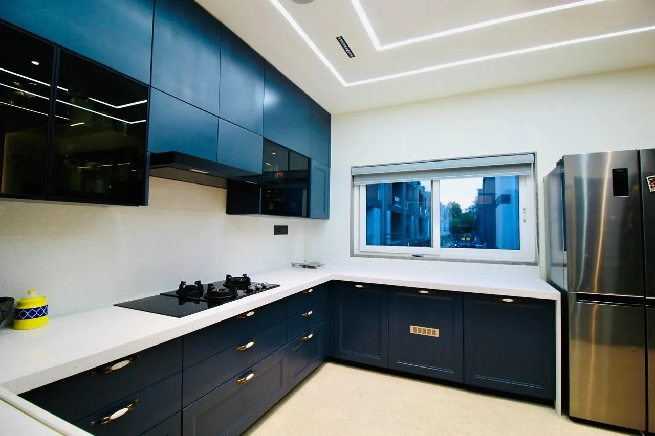 Nobilia German modular kitchen project in Bopal view 3